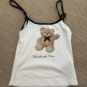 Edikted Kalra Print Tank Top - Size XS